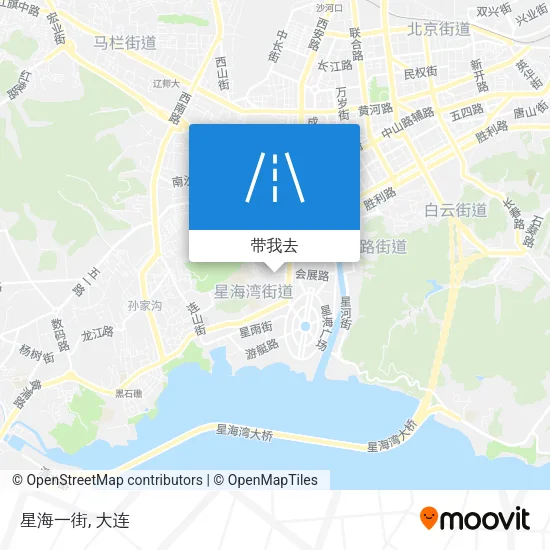 星海一街地图