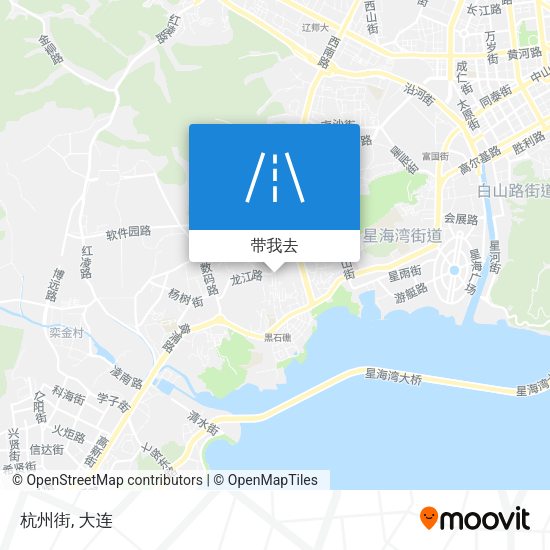 杭州街地图