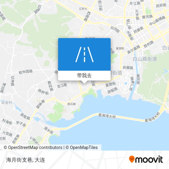 海月街支巷地图