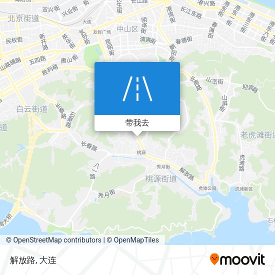 解放路地图