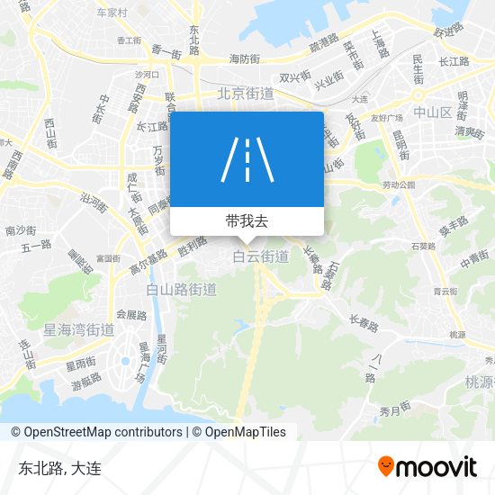 东北路地图