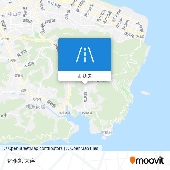 虎滩路地图