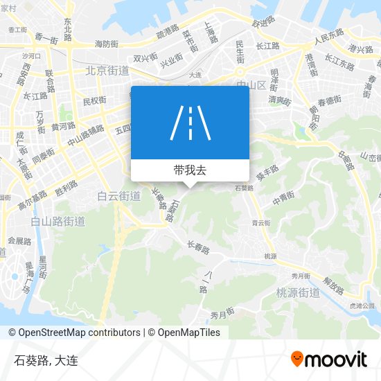 石葵路地图