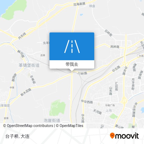 台子桥地图