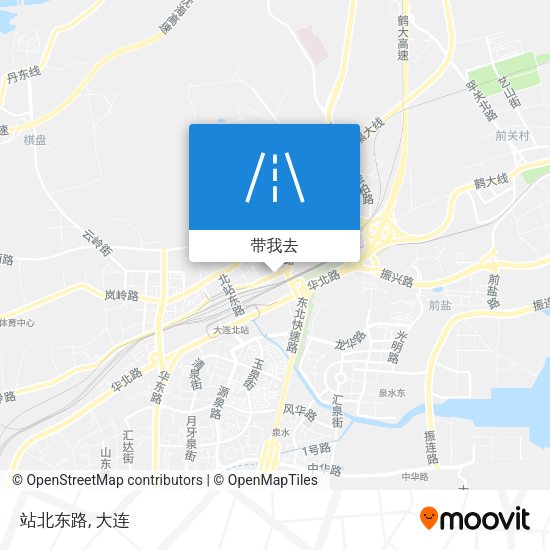 站北东路地图