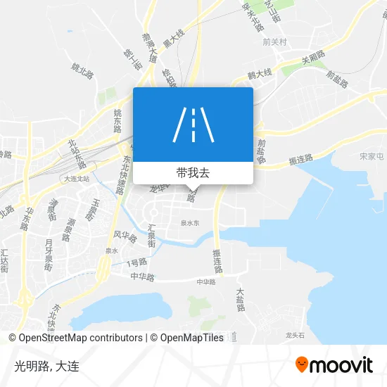 光明路地图