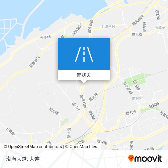 渤海大道地图