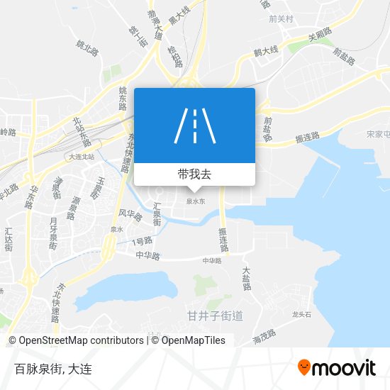 百脉泉街地图