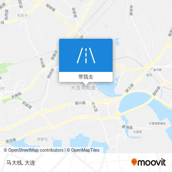 马大线地图