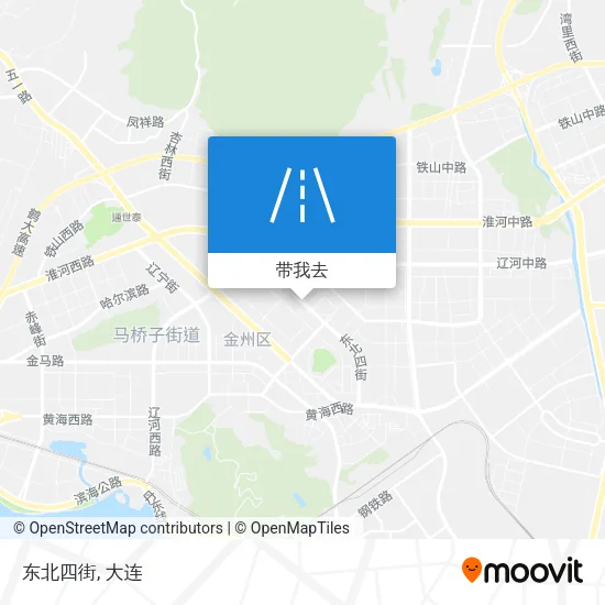 东北四街地图