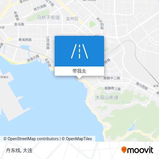 丹东线地图