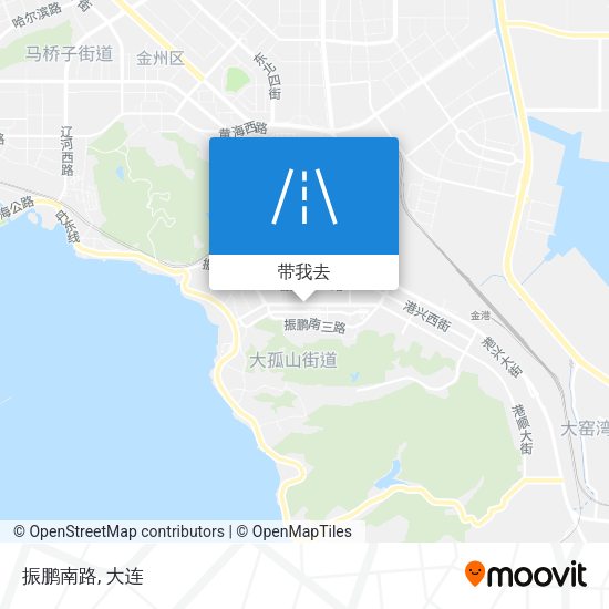 振鹏南路地图