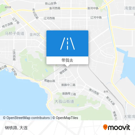 钢铁路地图