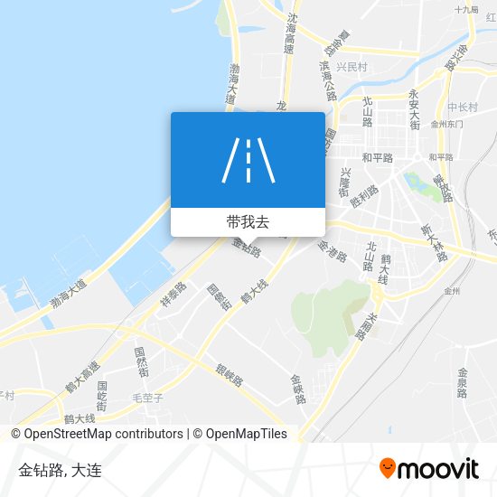金钻路地图