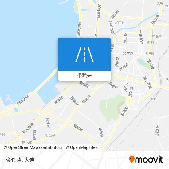 金钻路地图