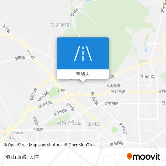 铁山西路地图