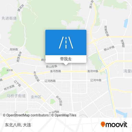 东北八街地图
