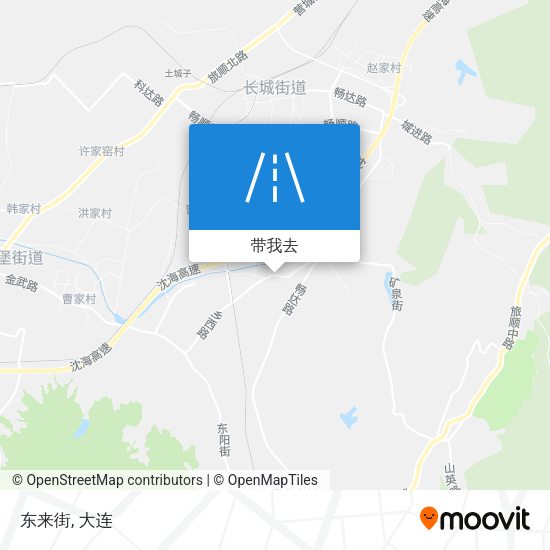东来街地图