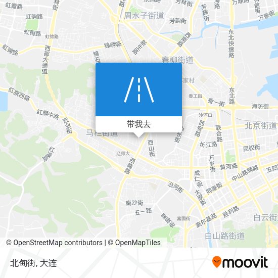 北甸街地图
