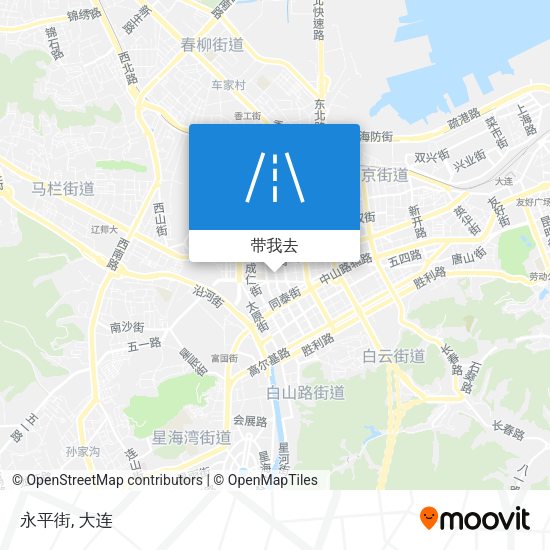 永平街地图
