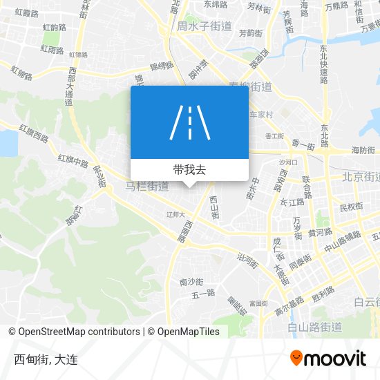 西甸街地图