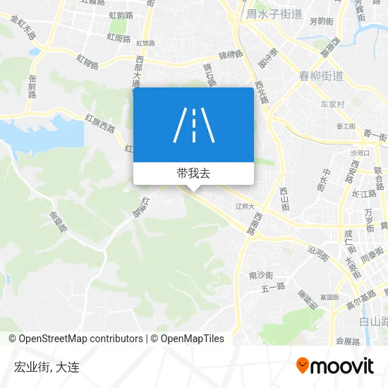 宏业街地图
