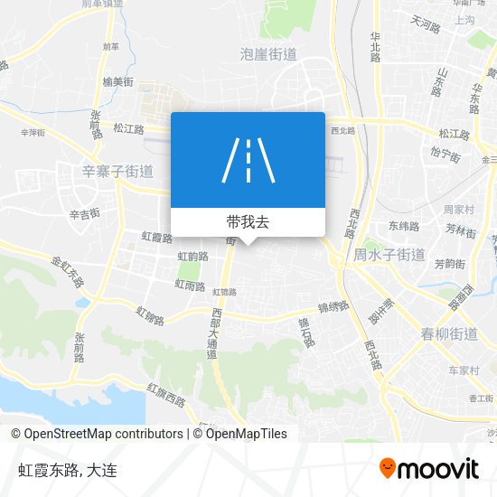 虹霞东路地图