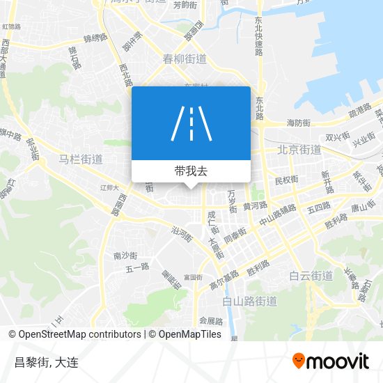 昌黎街地图