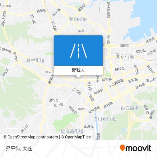 昇平街地图