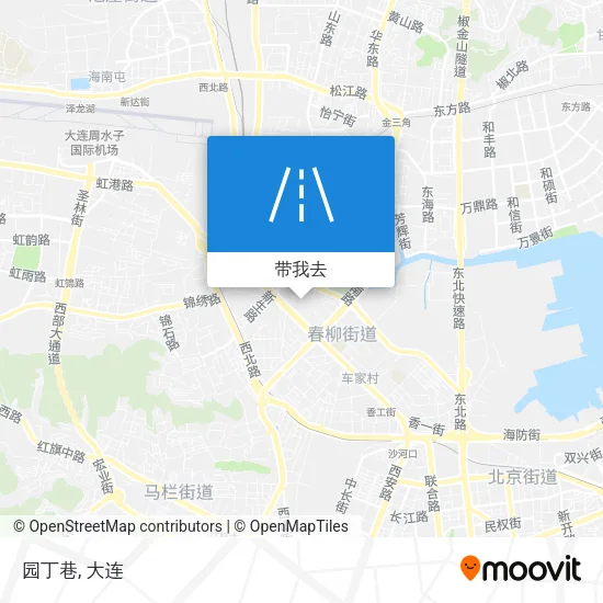 园丁巷地图