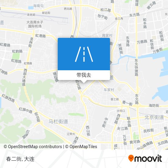 春二街地图