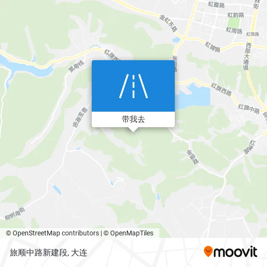 旅顺中路新建段地图