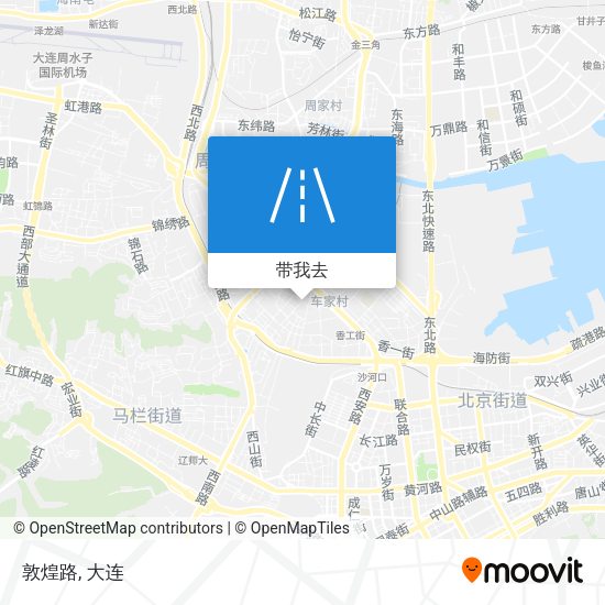 敦煌路地图