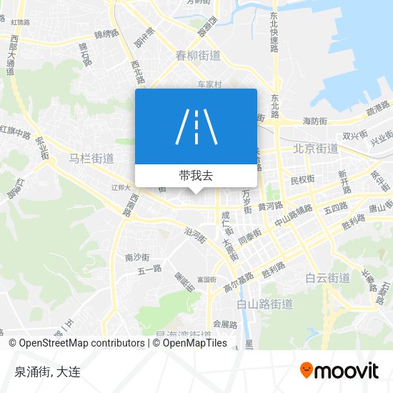泉涌街地图