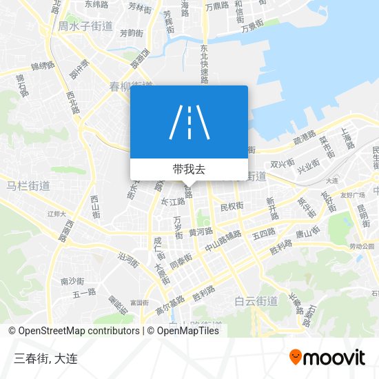 三春街地图