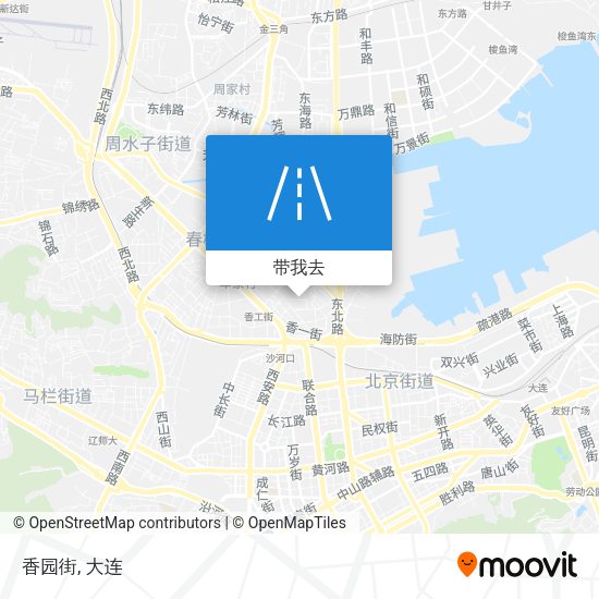 香园街地图