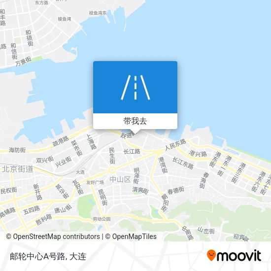 邮轮中心A号路地图