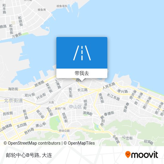 邮轮中心B号路地图