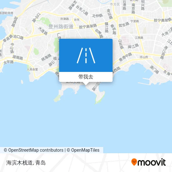 海滨木栈道地图