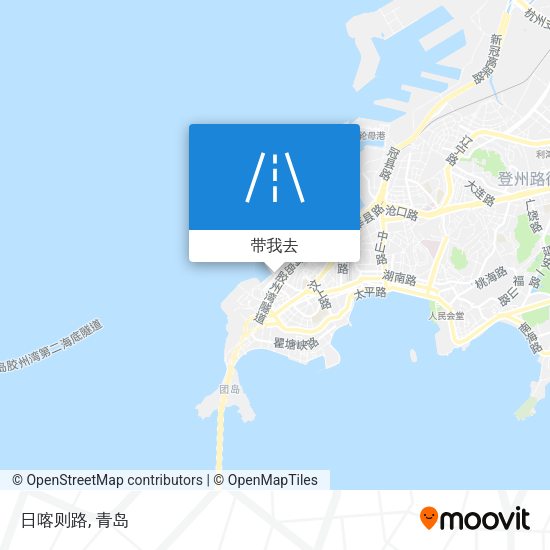 日喀则路地图