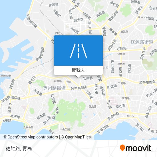 德胜路地图