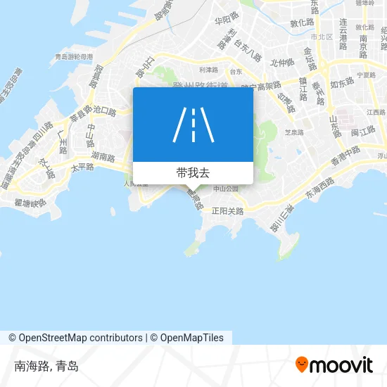 南海路地图