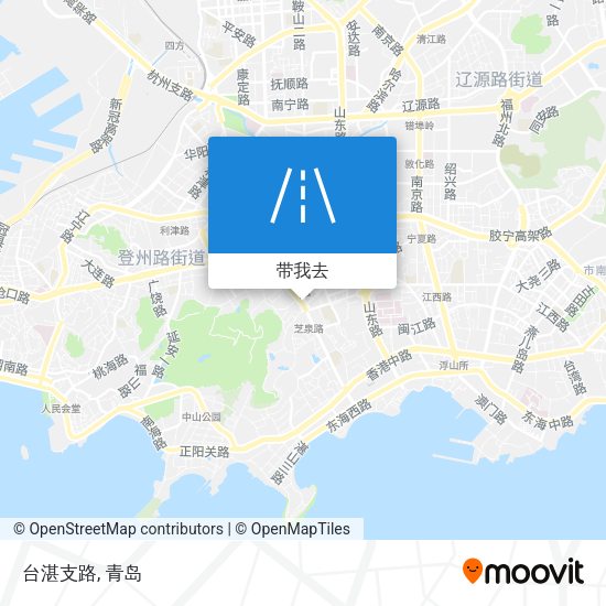 台湛支路地图