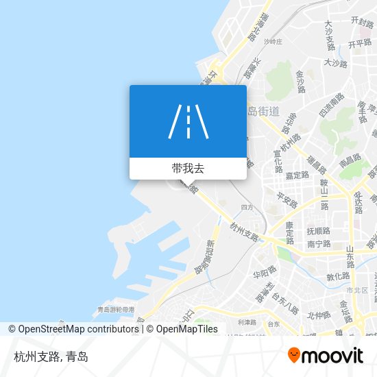杭州支路地图