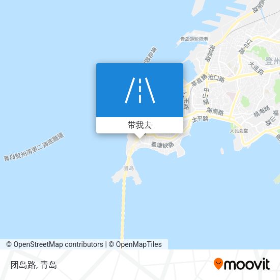 团岛路地图