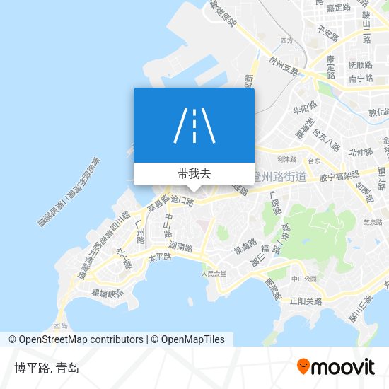 博平路地图
