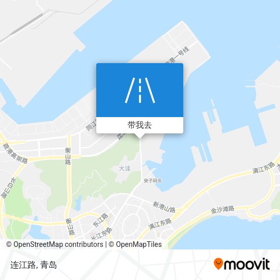 连江路地图