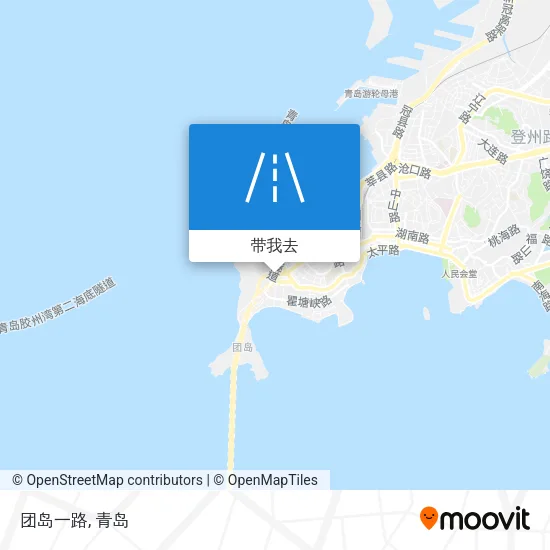 团岛一路地图