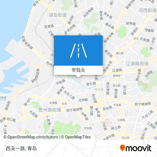 西吴一路地图