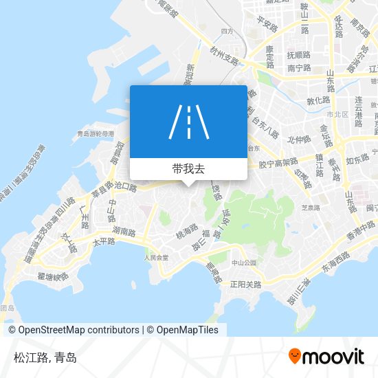 松江路地图
